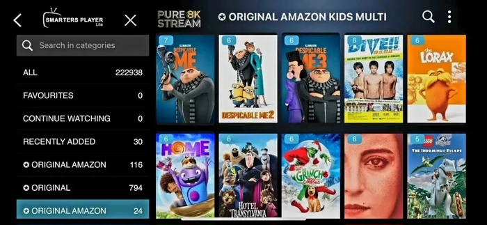 Watching IPTV channels and VOD on Apple TV