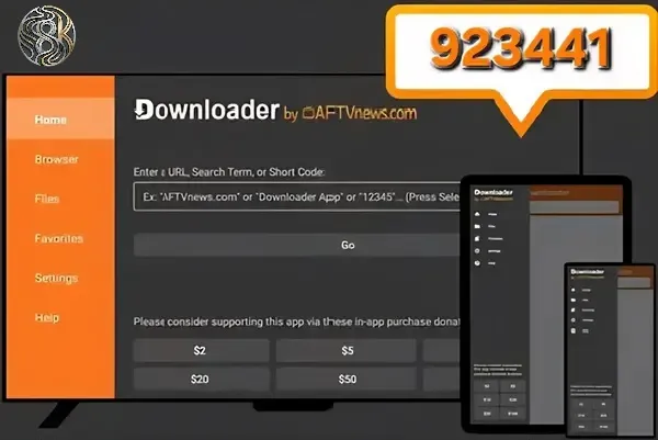 Using Downloader numeric codes to sideload IBO Player Pro on Amazon Firestick