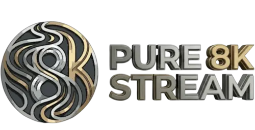 Pure8KStream Logo - Premium 8K and 4K IPTV Streaming Service