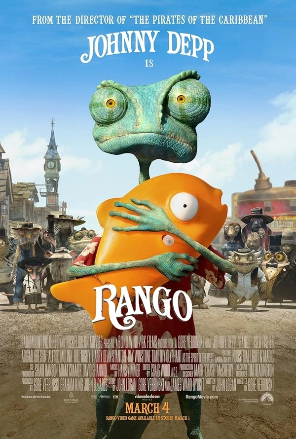 Rango animated movie streaming on IPTV